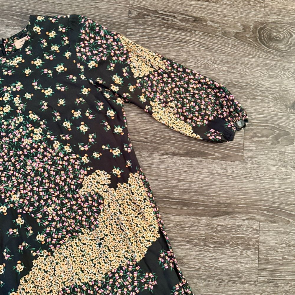 Kachel Anthropologie Joanna Floral Midi Dress - Picture 7 of 10